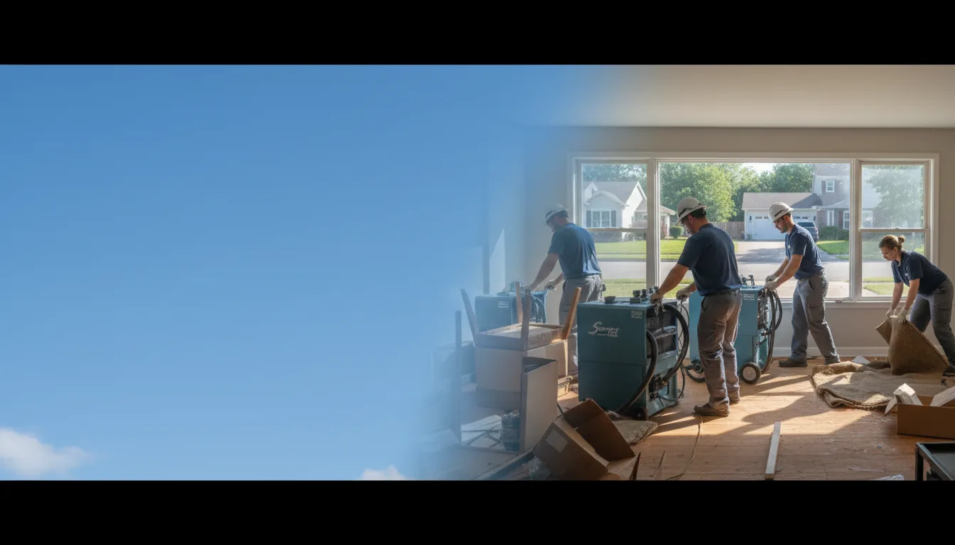 Flood Restoration in Leland, NC near me